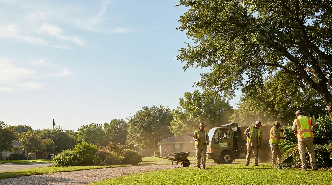 Landscaping in Ganado, TX near me